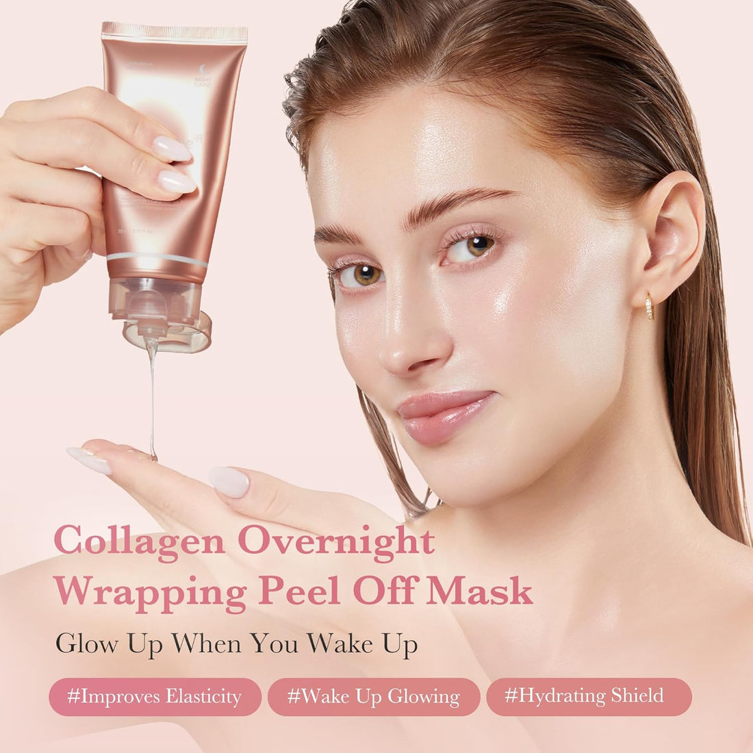 Medicube Collagen Overnight Wrapping Peel-Off Facial Mask Pack