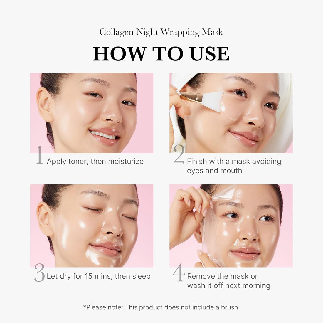 Medicube Collagen Overnight Wrapping Peel-Off Facial Mask Pack