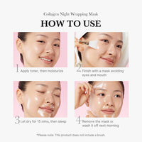 Medicube Collagen Overnight Wrapping Peel-Off Facial Mask Pack